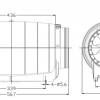 Silent Inline Duct 200mm 230v Extract Bathroom Kitchen Ventilation S&P Fan - Image 5
