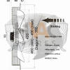 Generic 420mm Guard Mount Axial 230v Sucker 4 pole - Image 2