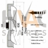 Generic 25" Inch, 630mm Cage/Guard Mounted Axial Three Phase Y Sucking 4 pole - Image 2