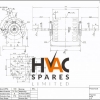 Generic Fan Convector Heater Motor, 370Watt double shaft - Image 2