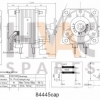 Generic 4pole 230v 45w Capacitor driven Motor - Image 2